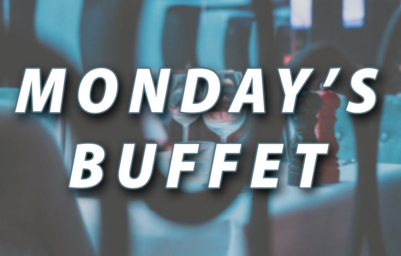 Monday's Buffet Event Card Background