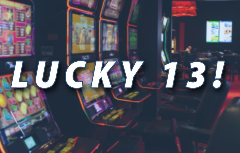 Lucky 13 Event Card Background
