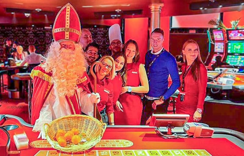 St Nicholas came to visit the Casino